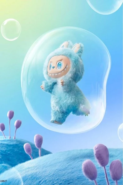 Kampus Kırtasiyem Labubu The Monsters, Biginto Energy Labubu- Labubu Oyuncak - Original Qr - Resim 5