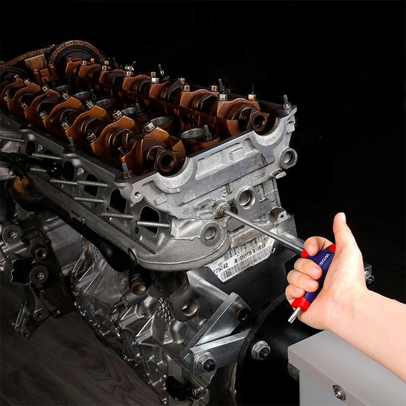 WORKPRO WP200543 8 Parça CR-V T Tipi Uzun Delikli Torx Profesyonel Allen Anahtar Takımı - Resim 6