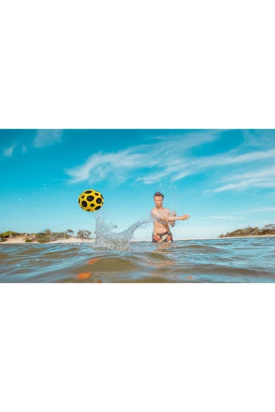 Kampus Kırtasiyem Moon Ball Yükseğe Zıplayan Havuz Deniz Outdoor Evcil Hayvan Topu Sektirme Stres Yaz Eğlence Oyuncağı - Resim 5