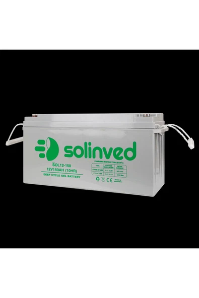 Solinved 12V 150AH Jel Akü - SOL12-150 - Resim 5