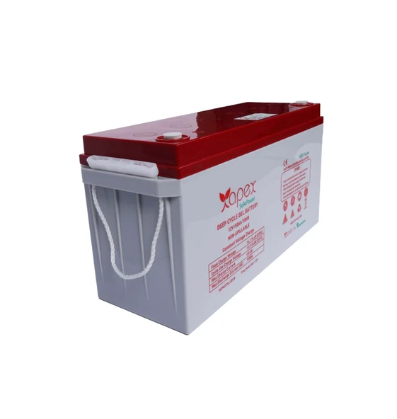 Apex 12V 150Ah Deep Cycle Jel Akü - Resim 2