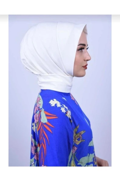 Tesettür Mayo Üstü Uyumlu Çıt Çıtlı Bone Hijab ürün görseli