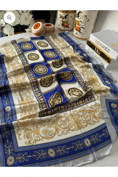 Venado Vual Ipek Şal - Resim 2