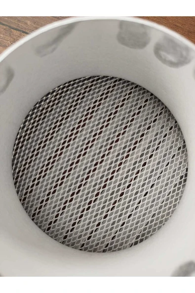 Home Dogalgaz Menfezi Yuvarlak Dıs Cephe Panjuru Alumınyum Beyaz Q100 -10 Cm Bogaz - Resim 5