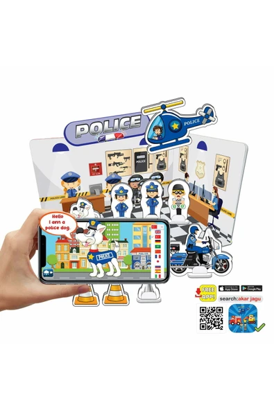 Kampus Kırtasiyem 3D PUZZLE MAKET POLİS. ürün görseli 1