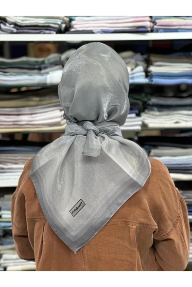 Abiye Simli Eşarp - Resim 3