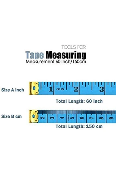 Liva Promosyon 6'lı Esnek Mezura 150cm/60" - Resim 4
