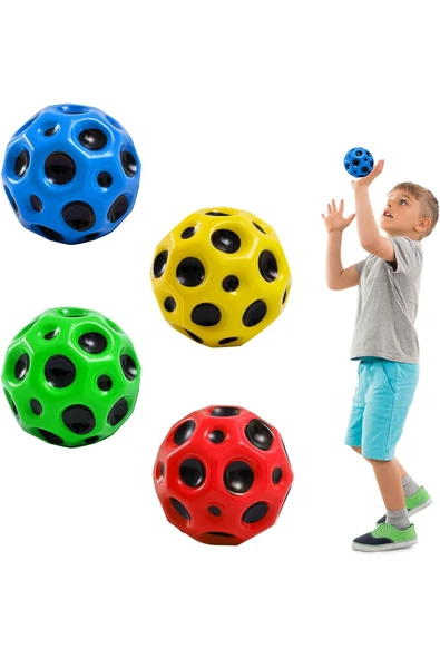 Kampus Kırtasiyem Moon Ball Yükseğe Zıplayan Havuz Deniz Outdoor Evcil Hayvan Topu Sektirme Stres Yaz Eğlence Oyuncağı ürün görseli 1