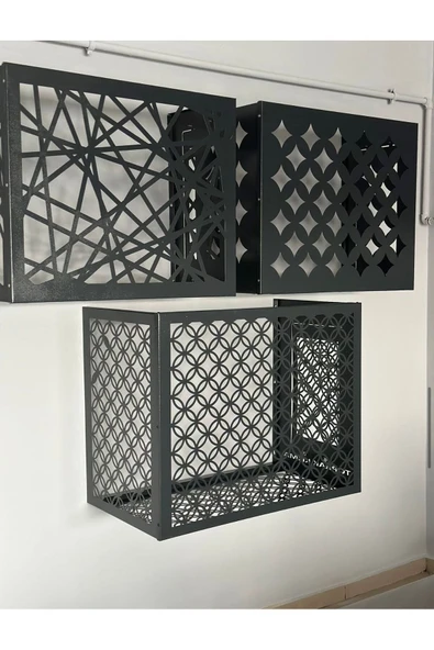 ÇELİK MENFEZ KLİMA GİZLEME 9 BİNLİK GALVANIZ SAC - Resim 4