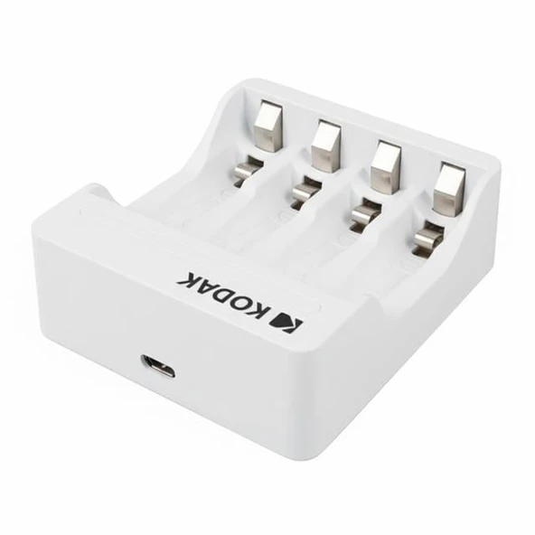 Kodak KD-29490 4'Lü AA/AAA Ni-MH Otomatik Hızlı Pil Şarj Cihazı (Type-C) - Resim 2