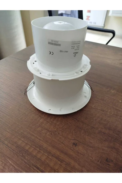 ÇELİK MENFEZ BANYO-WC HAVALANDIRMA MENFEZ+FAN PLASTİK Q125 - Resim 2