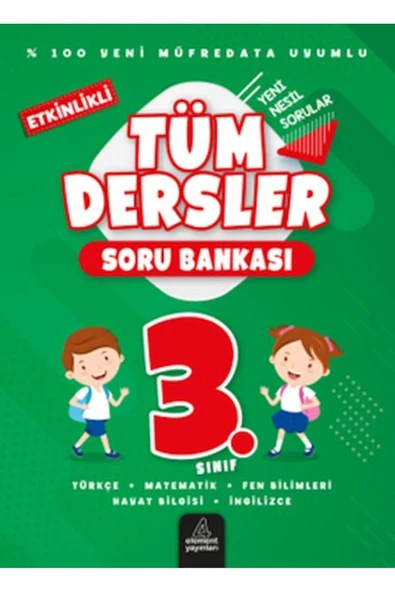 Element Yayınları 3. Sınıf Tüm Dersler Soru Bankası ürün görseli 1