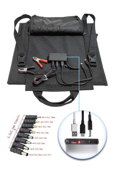 Fellow Energy 50W Katlanabilir Solar Çanta Panel - Resim 4