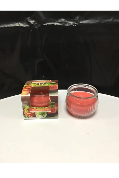 Pinkev 2 Adet Cam Bardaklı Kokulu Mum ürün görseli