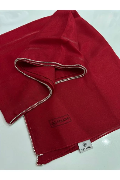 Siyane Taşlı Detaylı Pırlanta Şal ürün görseli
