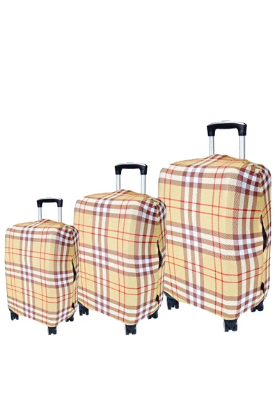 (My#142 Desen) VALİZLER İÇİN KILIF SETİ (KABİN ORTA VE BÜYÜK) - Resim 2