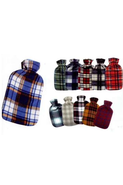 Kampus Kırtasiyem 33x19 Cm 2 Lt Polar Kılıflı Termofor Sıcak Su Torbası Karın Ağrısı Bel Ayak Isıtıcı "1 ADET" - Resim 3