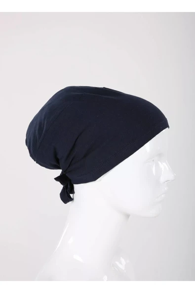 Siyah Baglamalı Dikişli Bone - Resim 2