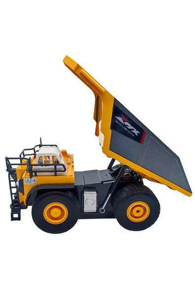 Kamyon 1:18 Ölçek 9 Kanallı Uzaktan Kumandalı Damperli Kamyon - Resim 5