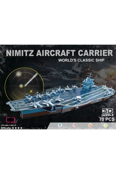 CC Oyuncak 3d Puzzle Nımıtz Aırcraft Carrıer ürün görseli 1