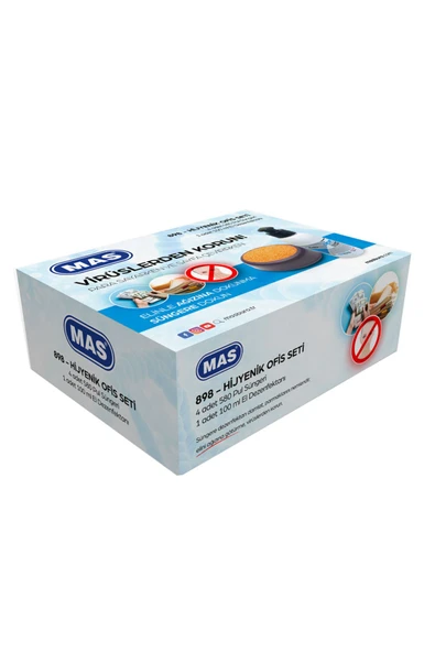Mas stationery 898 Ofis Hijyenik Ofis Seti 5 Parça - Resim 3
