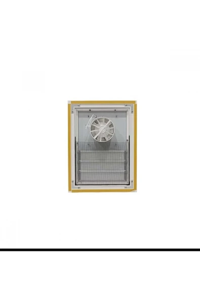 Bosch F1500 DH 100 Lük Zaman Ayarlı Nem Sensörlü Aspiratörlü banyo menfezi alüminyum 45x45 - Resim 3