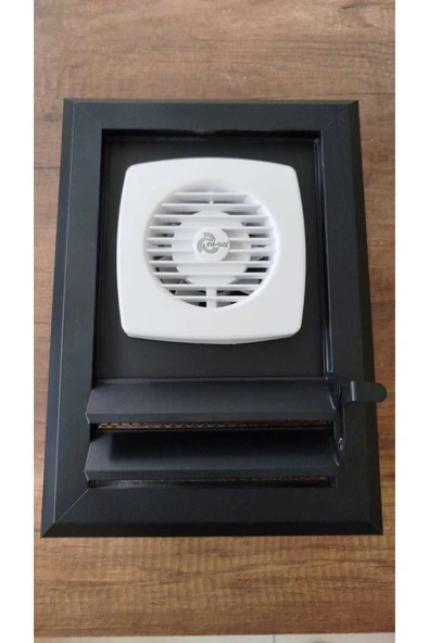 Home BANYO MENFEZİ FANLI 35X35MAT SIYAH-ALÜMİNYUM ürün görseli