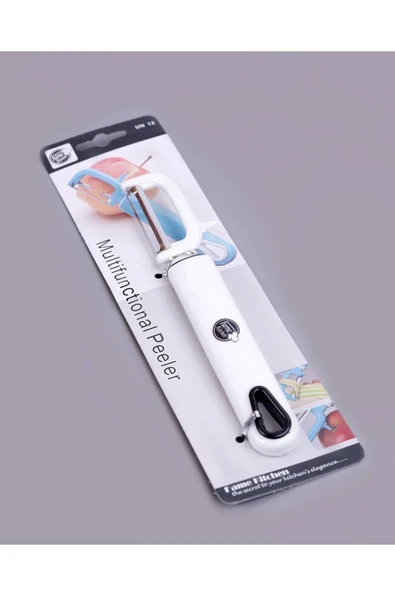 Pinkev 2li Meyve Sebze Havuç Salatalık Soyucu Soyma Bıçak Seti - Resim 3