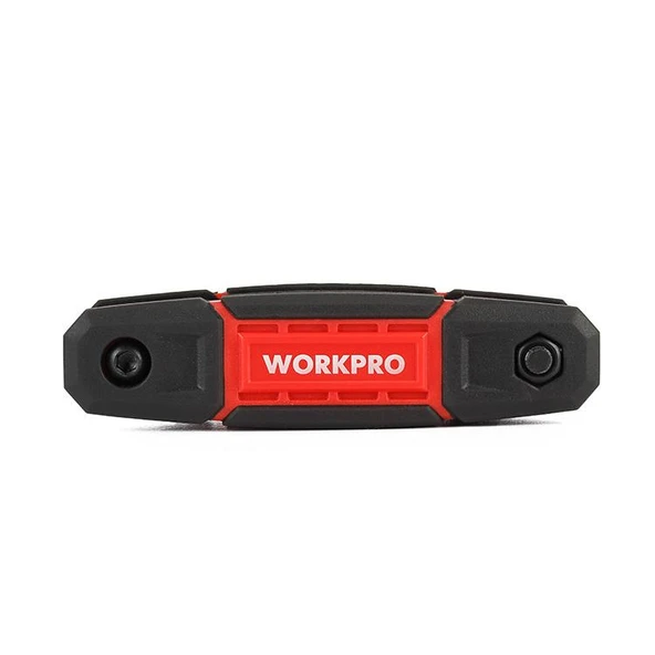 WORKPRO WP222029 9 Parça CR-V İnç Çakı Tipi Profesyonel Allen Anahtar Takımı - Resim 10