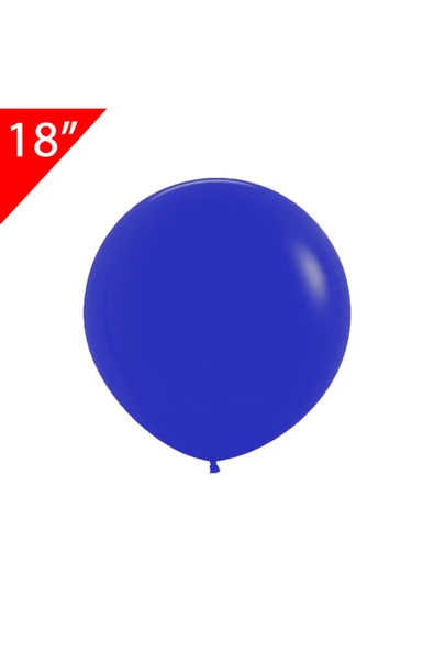 Kampüs Kırtasiyem 18 inç Pastel Koyu Mavi Jumbo Büyük Boy Balon 45 Cm ürün görseli 1