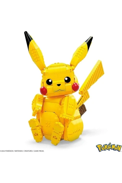 Mega Construx Pokemon Jumbo Pikachu Figürü FVK81 - Resim 6