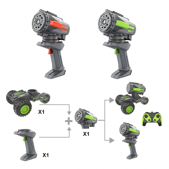 LH-C062A Uzaktan Kumandalı Köpük Atan Şarjlı Araba - Resim 3