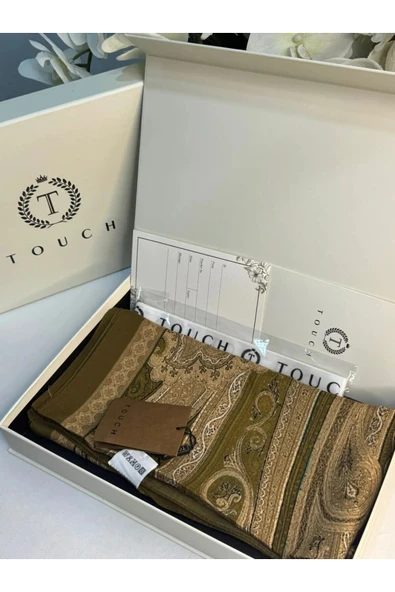 Touch İthal Pamuk İpek Şal - Resim 3