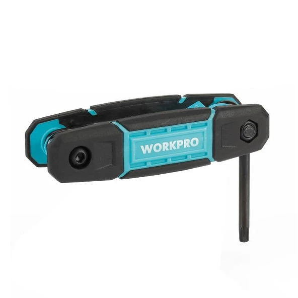 WORKPRO WP222030 8 Parça CR-V Çakı Tipi Torx Profesyonel Allen Anahtar Takımı - Resim 8