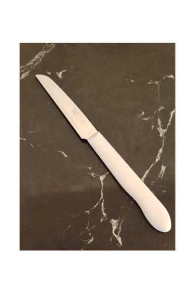 Pinkev Marob 12'li Meyve Soyma Bıçağı Seti - Beyaz Saplı - Resim 2