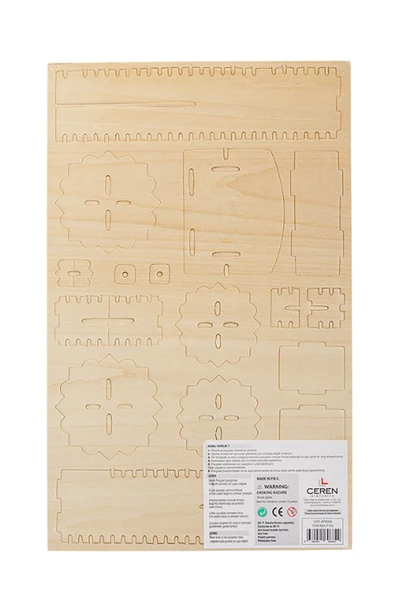 Ceo 3d Ahşap Puzzle Ikiz Kuleler - Resim 2