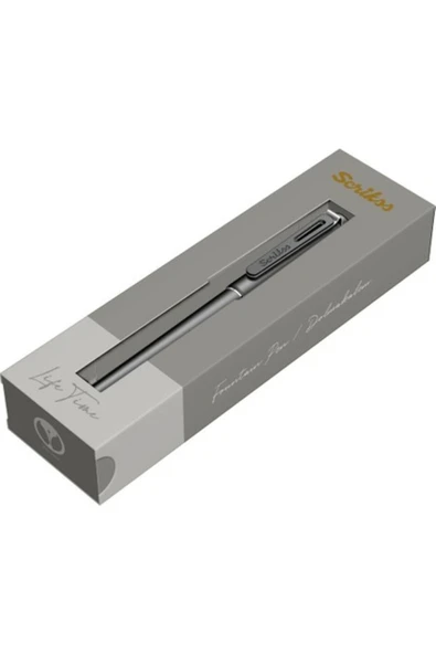 Scrikss Punto Dolma Kalem Siyah M Uç Özel Kutu ürün görseli 1