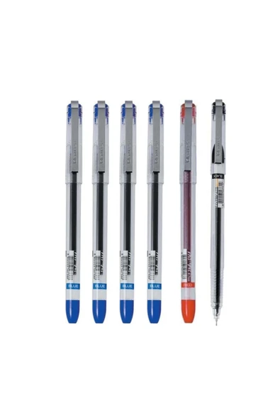 Donga Mygel My-Gel İğne Uçlu Kalem 0,5 mm 4 Mavi 1 Siyah 1 Kırmızı ürün görseli 1