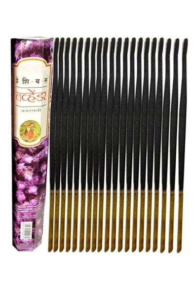 Kampus Kirtasiyem 20'li Çubuk Tütsü Ahşap Tütsü Kayığı Hediyeli - Resim 2