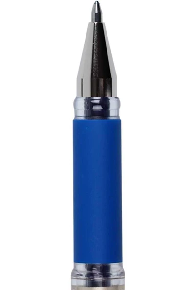 UNİ-BALL Roller Kalem Signo Broad Jel Bilye Uç Imza Kalemi 1.0 Mm Mavi Um-153 (12 Li Paket) - Resim 2