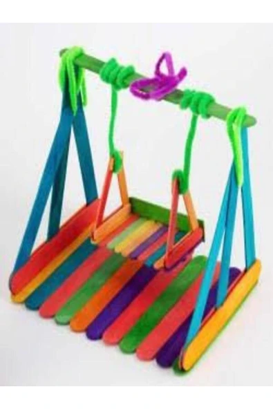 Südor NASİP KIRTASİYE 150 Adet Südor Ahşap Renkli Büyük Geniş Dil Çubuğu Abeslang Ağda ve Doktor Çubuğu - Resim 2