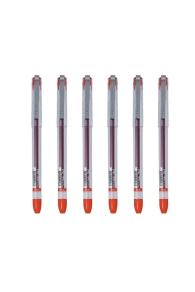 Donga Mygel My-gel Iğne Uçlu Kalem Kırmızı 0,5 Mm. 6 Adet ürün görseli 1