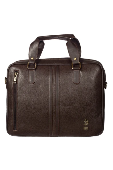 Polo U.s. Kahve Evrak Çantası Plevr6752 - Resim 2