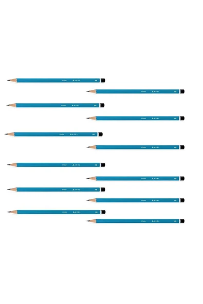 Adel Wrıter Mercanlı Kurşun Kalem 12'li Hb Mavi Renk ürün görseli 1