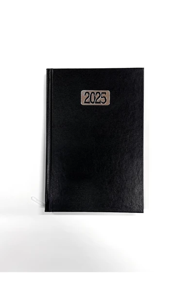 Elif İş Eğitim 2025 yeni Tarihli Ajanda 14x20 Cm Cilt Bezli Ekonomik Ajanda lacivert - Resim 2