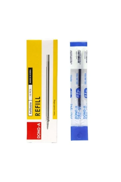 Donga Mygel Mavi My Gel 0.5mm Ince Iğne Uçlu Jel Kalem Yedeği 1 Adet My-jel Pilot Kalem Yedeği ürün görseli 1