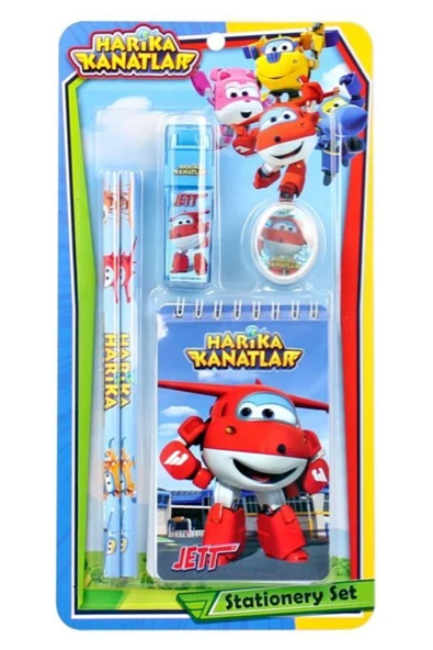 Harika Kanatlar Super Wıngs Sw-1222 Blisterli Kırtasiye Se ürün görseli 1