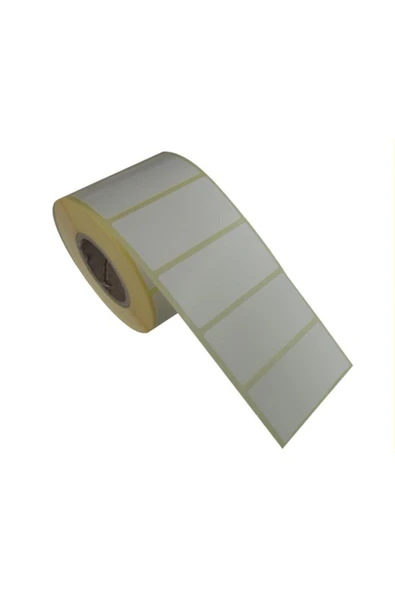 Kampüs Kırtasiyem 25*60 Eko Termal (1. sınıf) OEM  Etiket 1 Rulo 1000 Sarım Üreticiden - Resim 3
