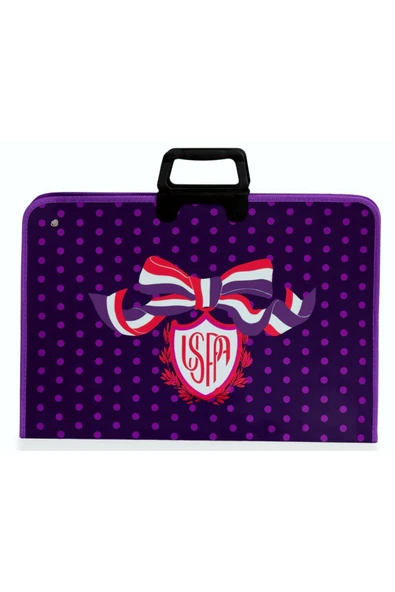 Polo Lisanslı Proje Çizim Ve Resim Çantası Yeşil tonlar - Resim 5