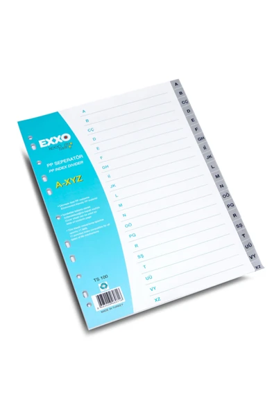 Exxo A-xyz Seperatör Dosya Ayracı Ts-100 ürün görseli 1